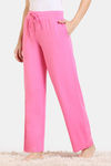 Zivame Lounge Knit Bottom - Pink Cosmos — thumbnail 3